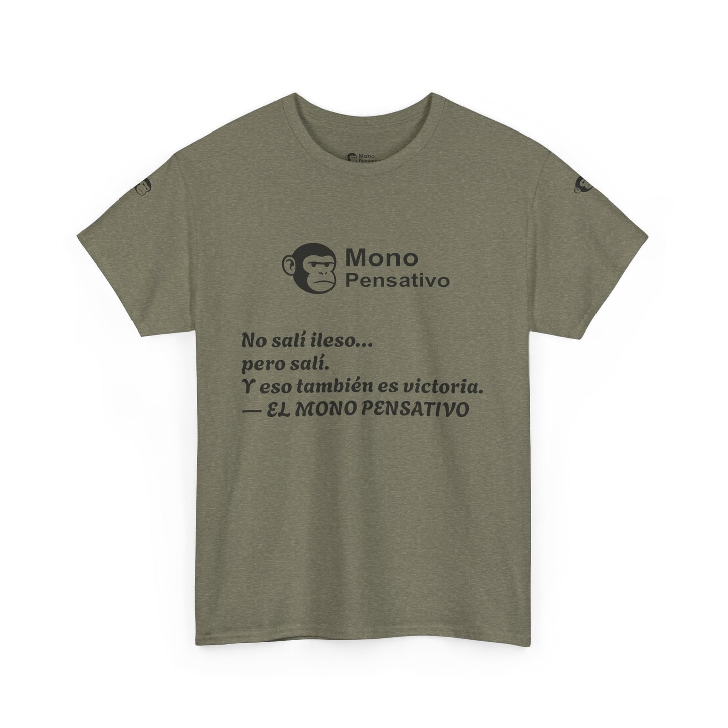 🐒Tee Motivacional Unisex | Ropa con Mensaje y Estilo – Ropa con Sentido –El Mono Pensativo