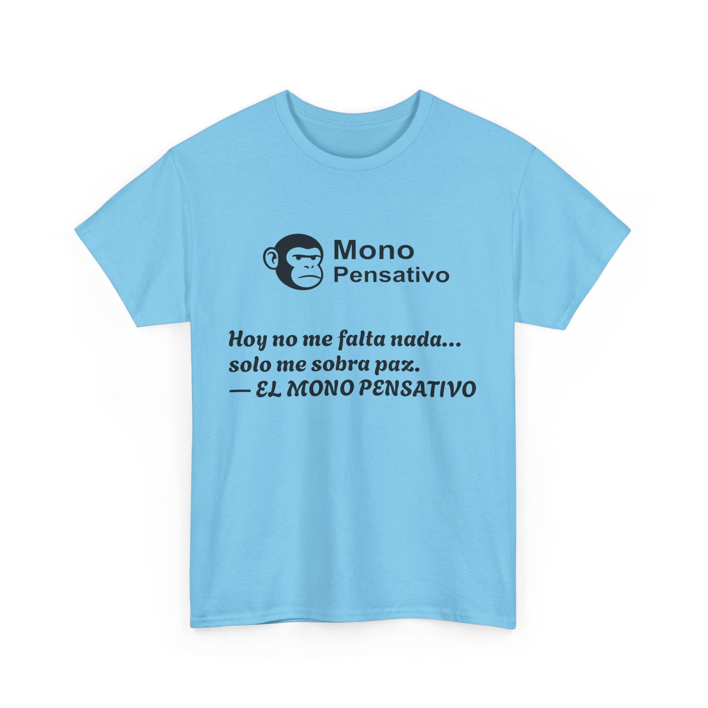 đź‘•Camiseta unisex con estilo y conciencia | El Mono Pensativo