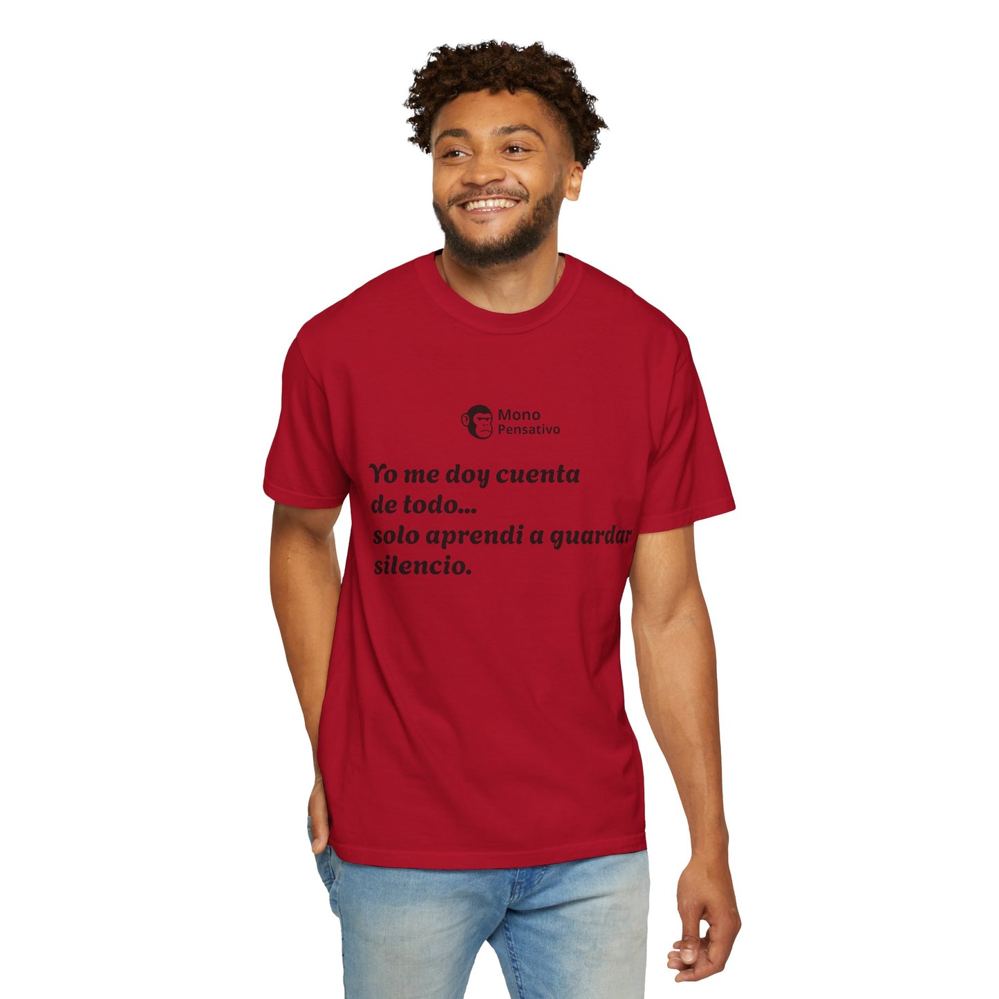 El Mono que da de qué hablar Unisex T-shirt - El Mono Pensativo
