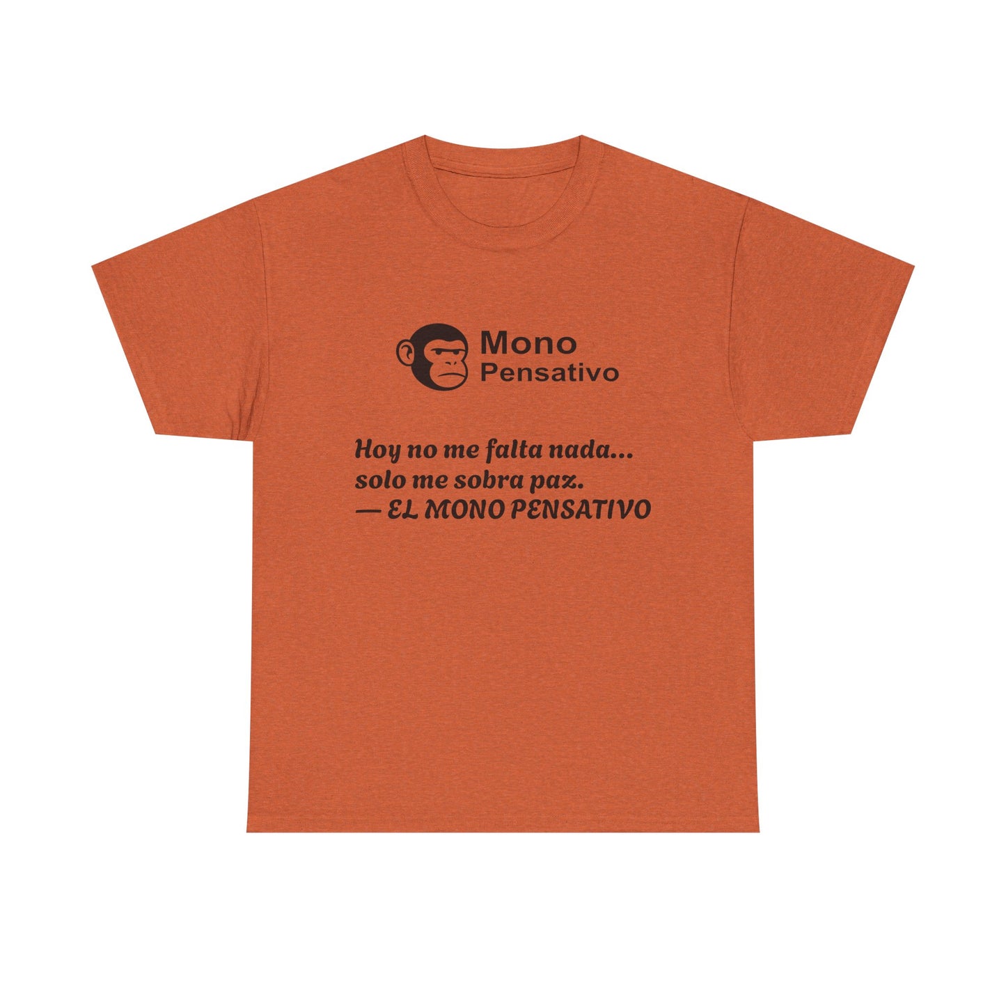 đź‘•Camiseta unisex con estilo y conciencia | El Mono Pensativo