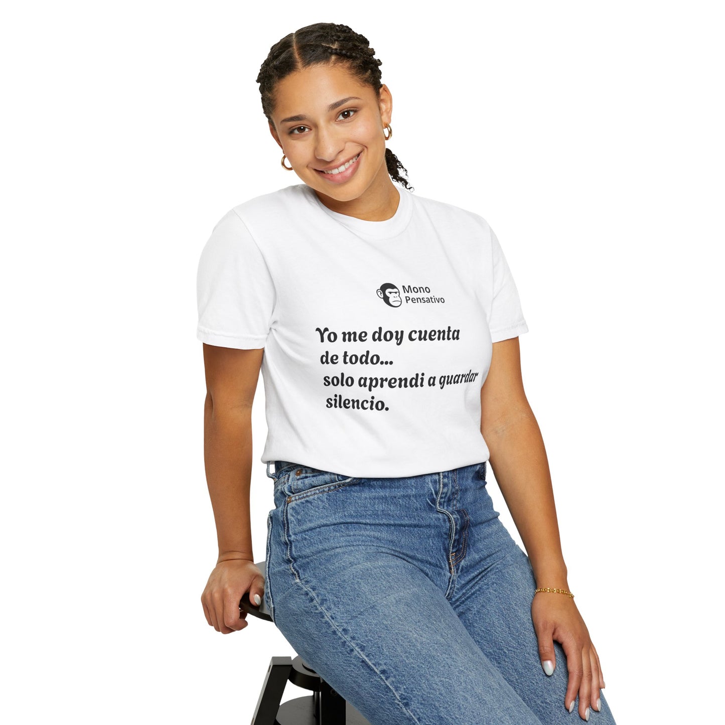 El Mono que da de qué hablar Unisex T-shirt - El Mono Pensativo