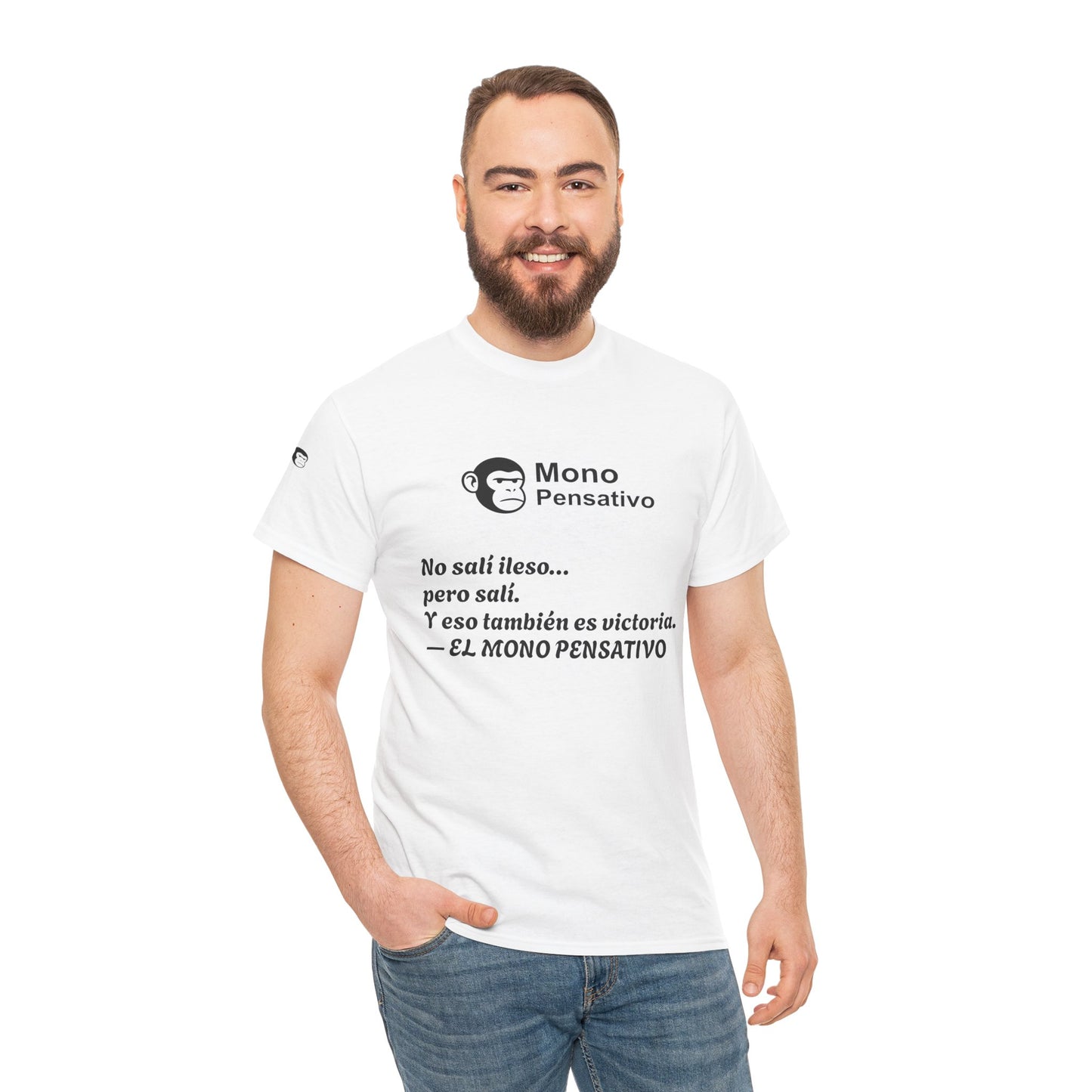 🐒Tee Motivacional Unisex | Ropa con Mensaje y Estilo – Ropa con Sentido –El Mono Pensativo