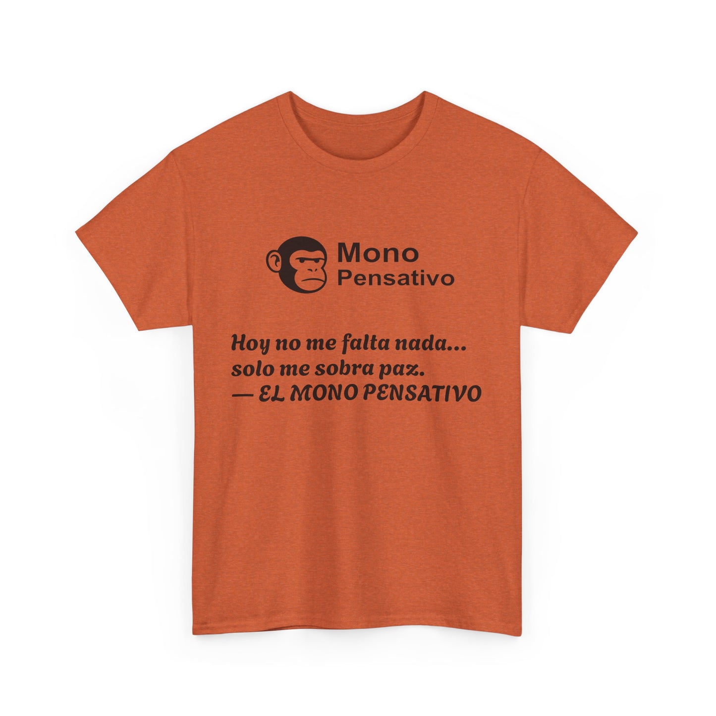 đź‘•Camiseta unisex con estilo y conciencia | El Mono Pensativo