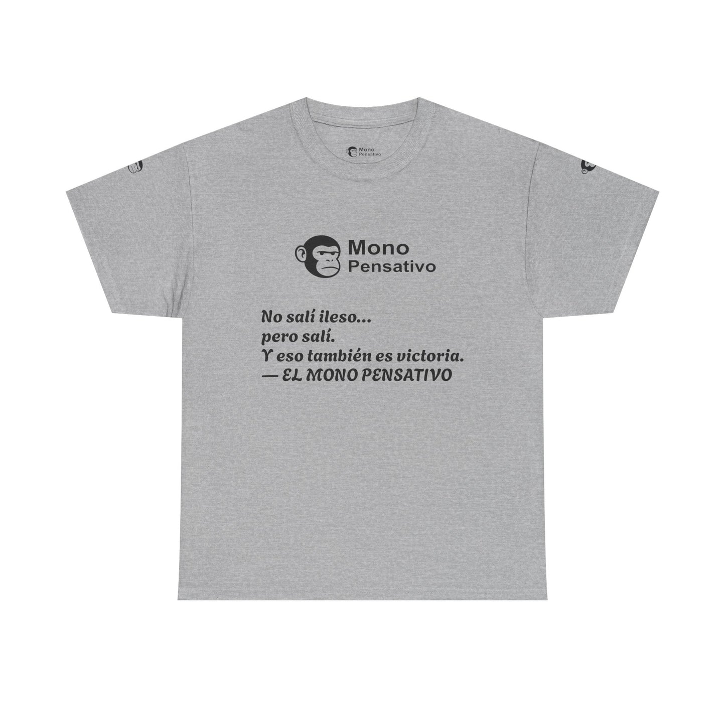 🐒Tee Motivacional Unisex | Ropa con Mensaje y Estilo – Ropa con Sentido –El Mono Pensativo
