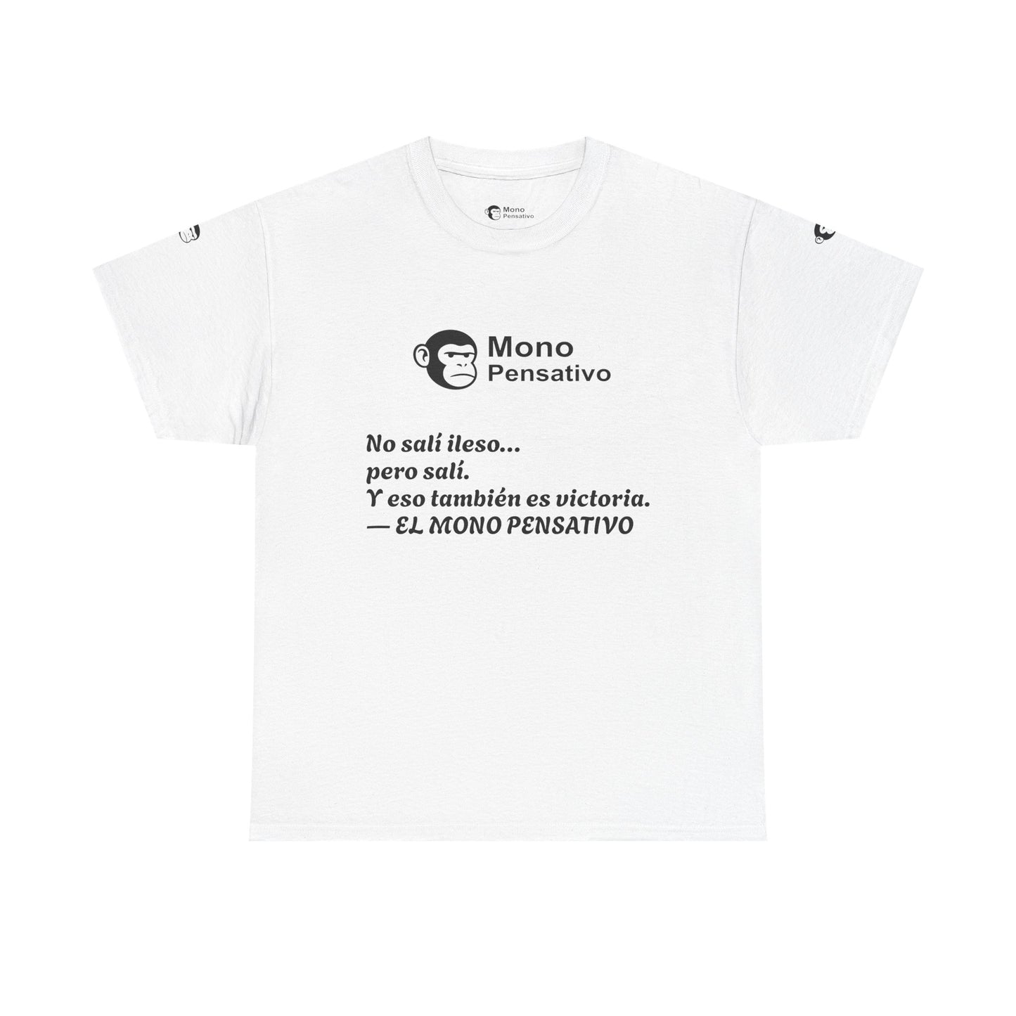 🐒Tee Motivacional Unisex | Ropa con Mensaje y Estilo – Ropa con Sentido –El Mono Pensativo