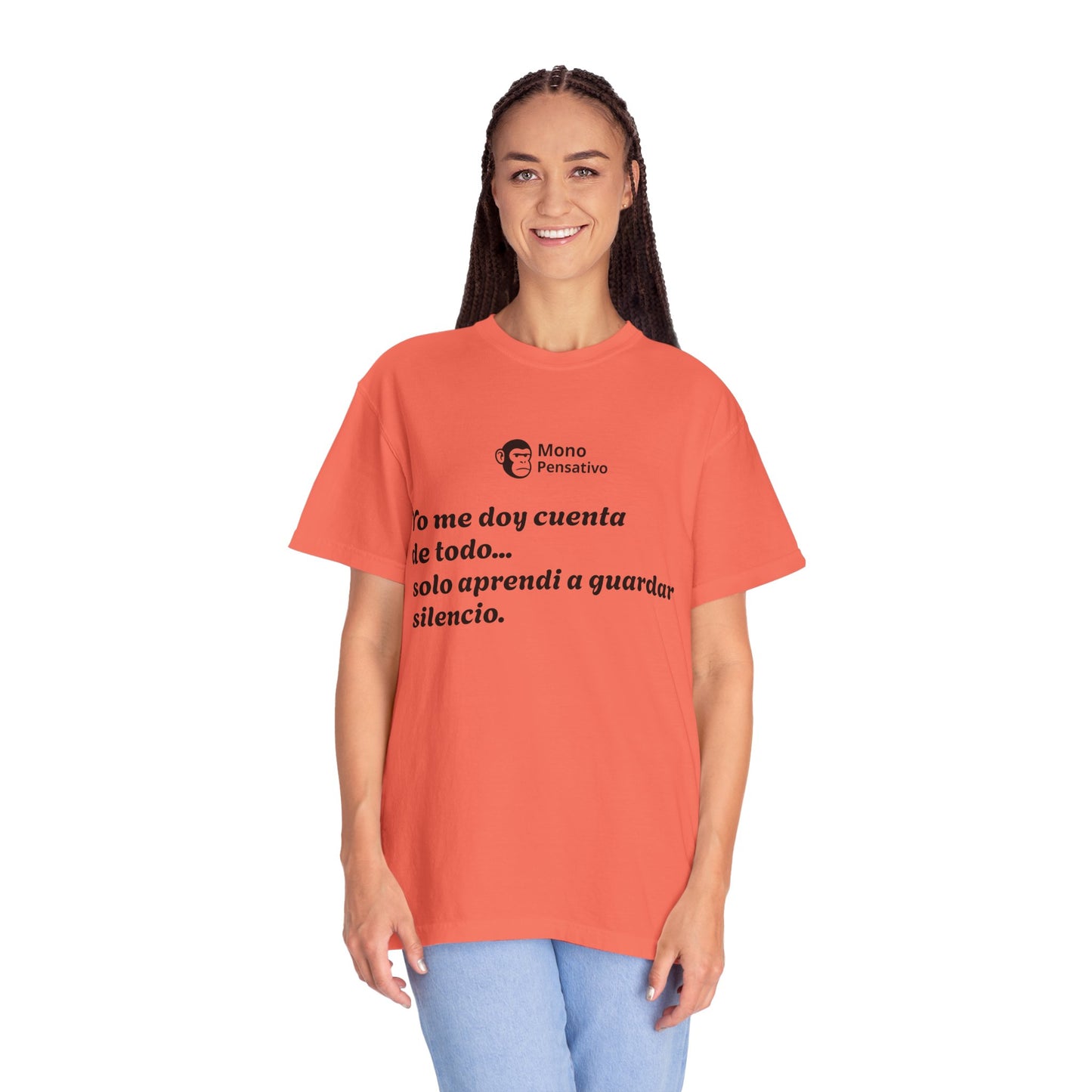 El Mono que da de qué hablar Unisex T-shirt - El Mono Pensativo