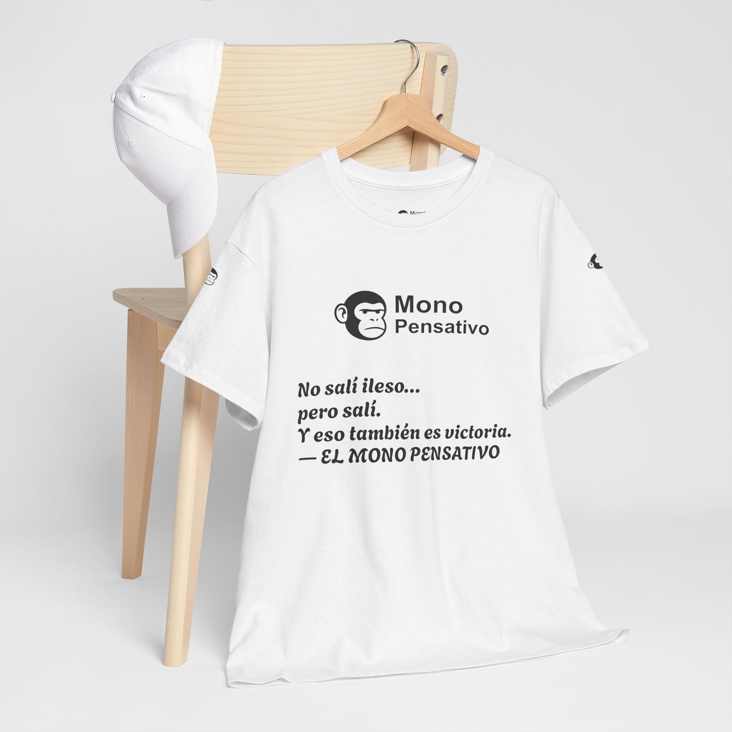 🐒Tee Motivacional Unisex | Ropa con Mensaje y Estilo – Ropa con Sentido –El Mono Pensativo