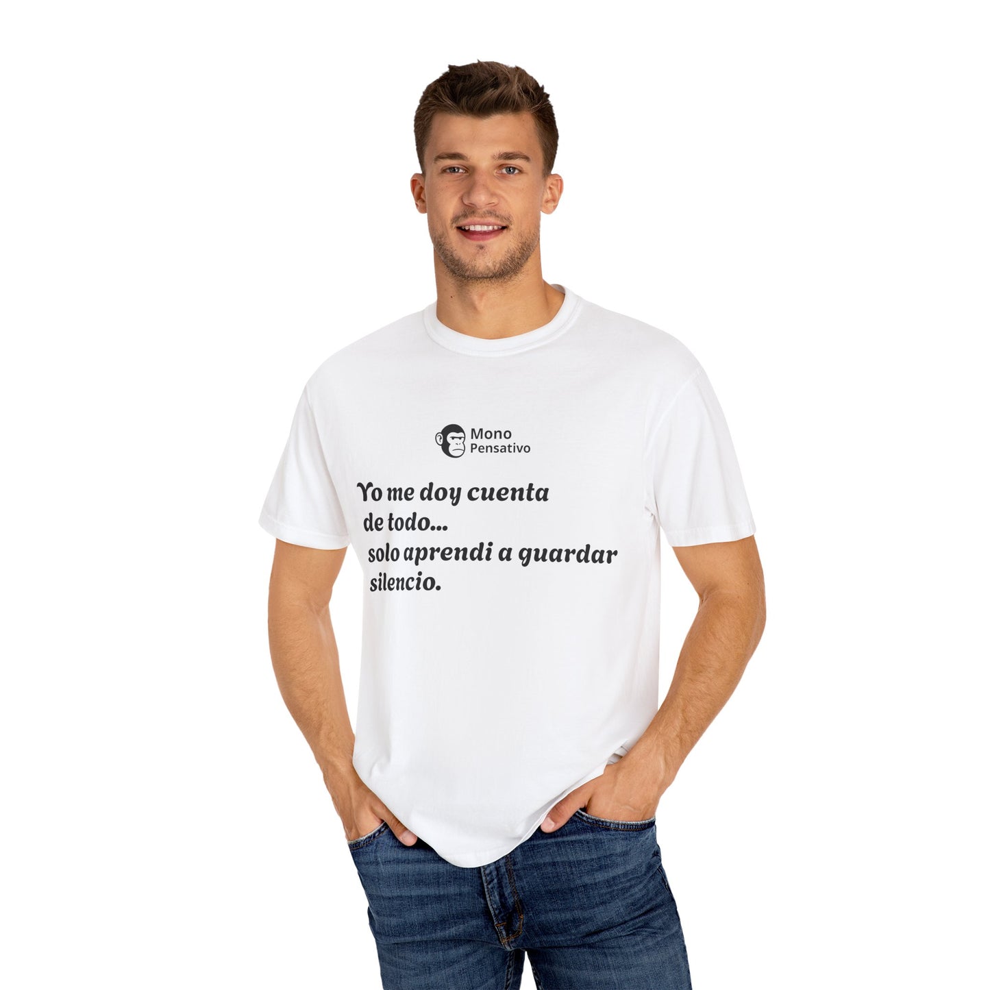 El Mono que da de qué hablar Unisex T-shirt - El Mono Pensativo