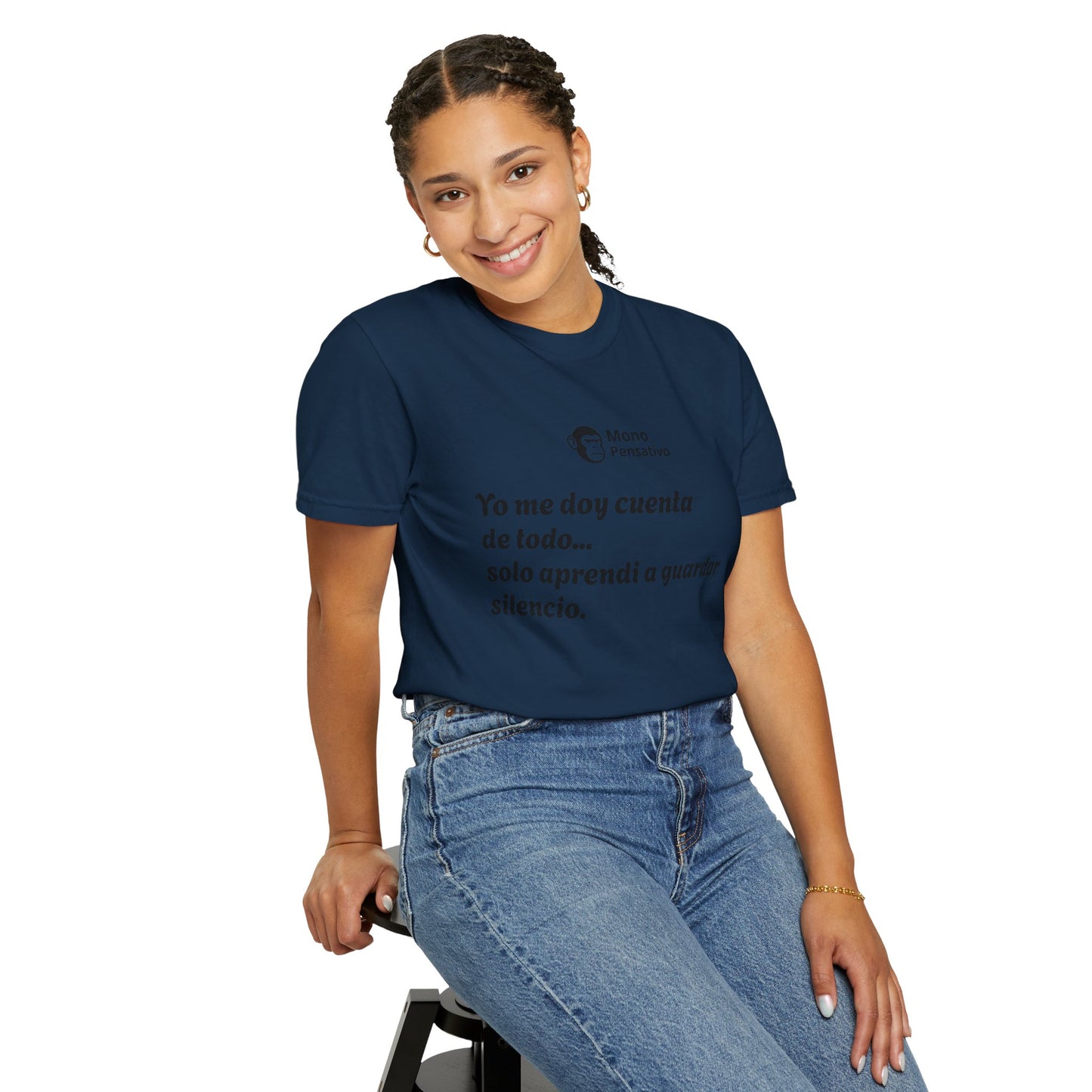 El Mono que da de qué hablar Unisex T-shirt - El Mono Pensativo
