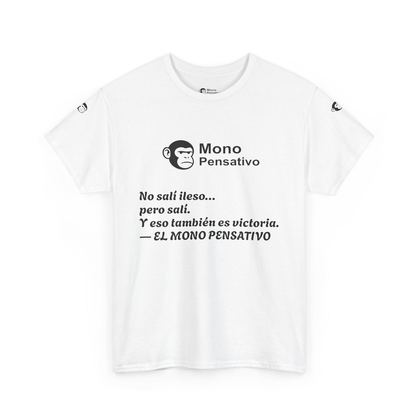 🐒Tee Motivacional Unisex | Ropa con Mensaje y Estilo – Ropa con Sentido –El Mono Pensativo