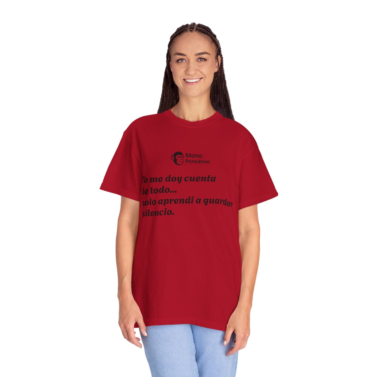El Mono que da de qué hablar Unisex T-shirt - El Mono Pensativo