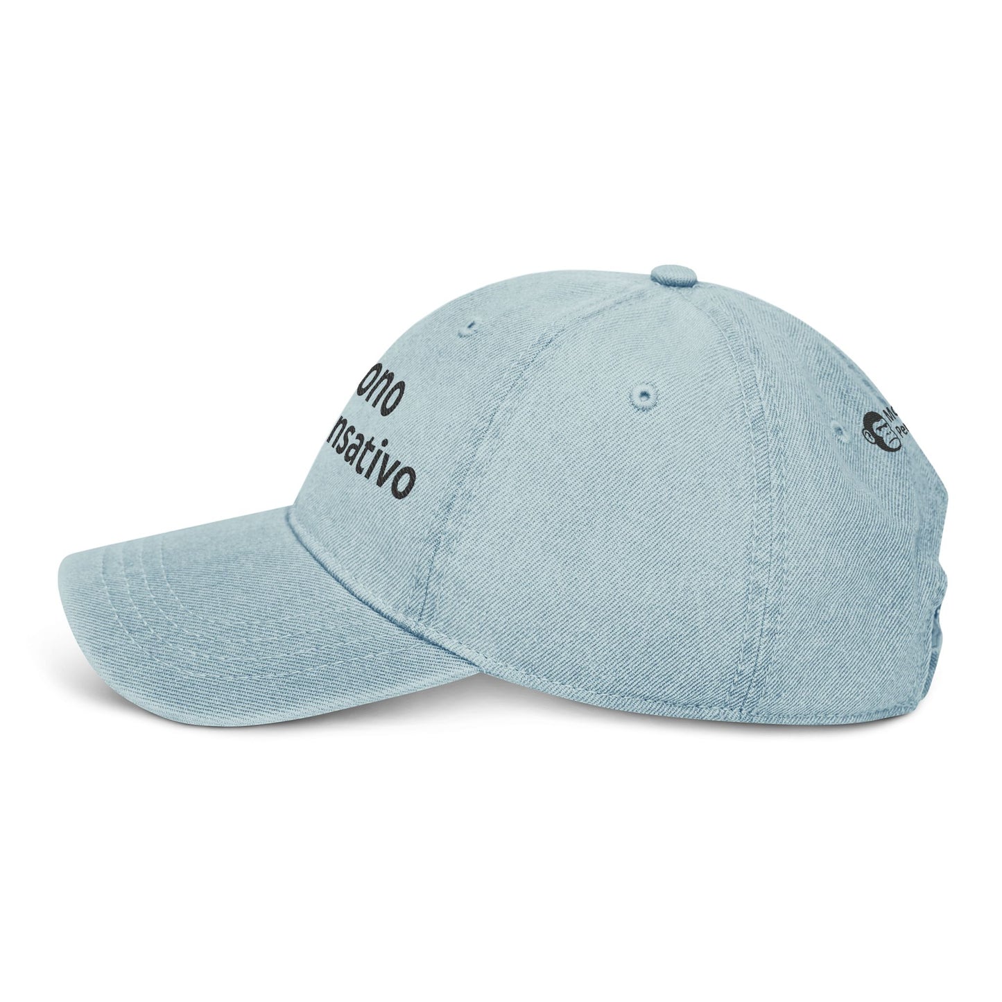 “Logo que dice más que mil frases.” Cap, Gorra Del Mono Pensativo