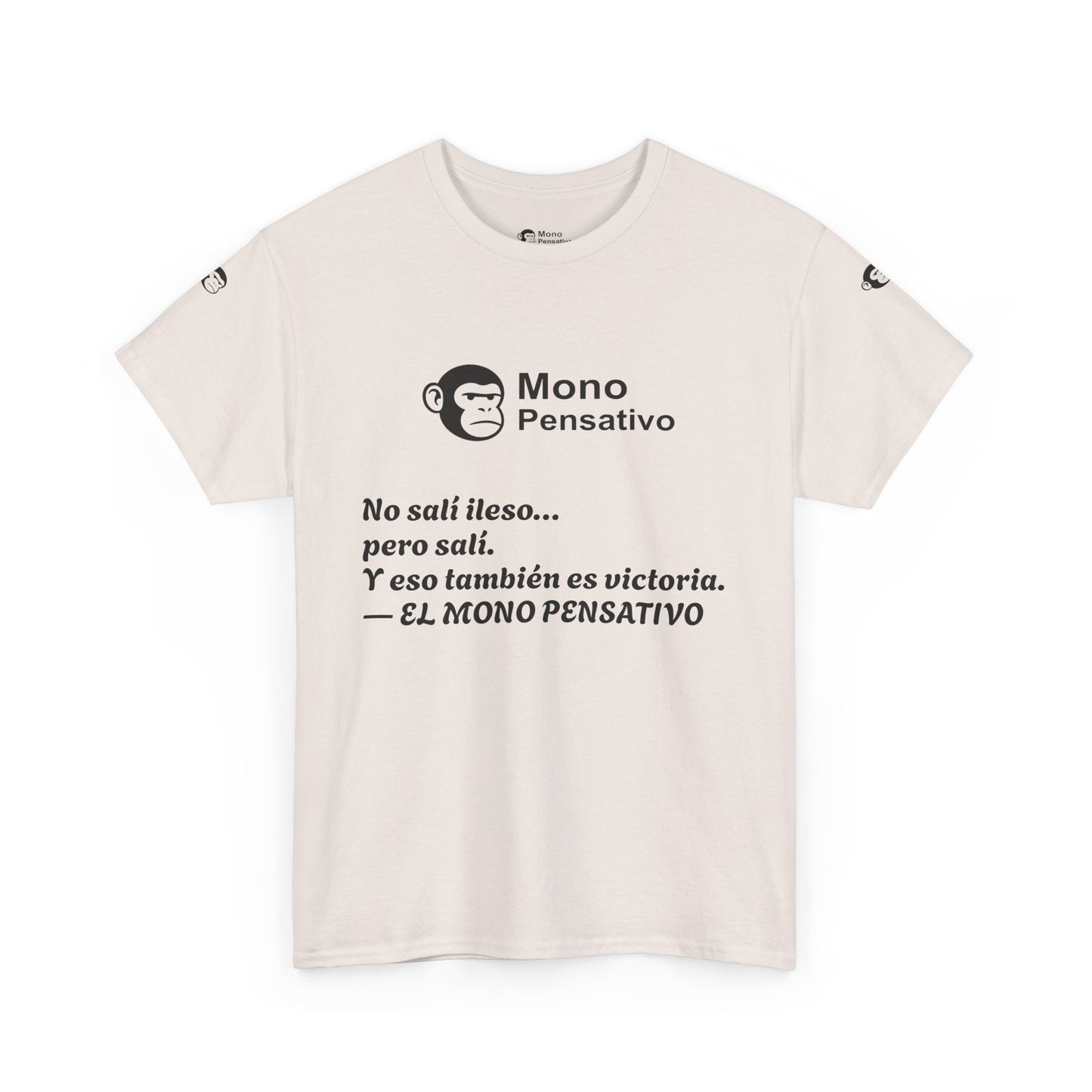 🐒Tee Motivacional Unisex | Ropa con Mensaje y Estilo – Ropa con Sentido –El Mono Pensativo