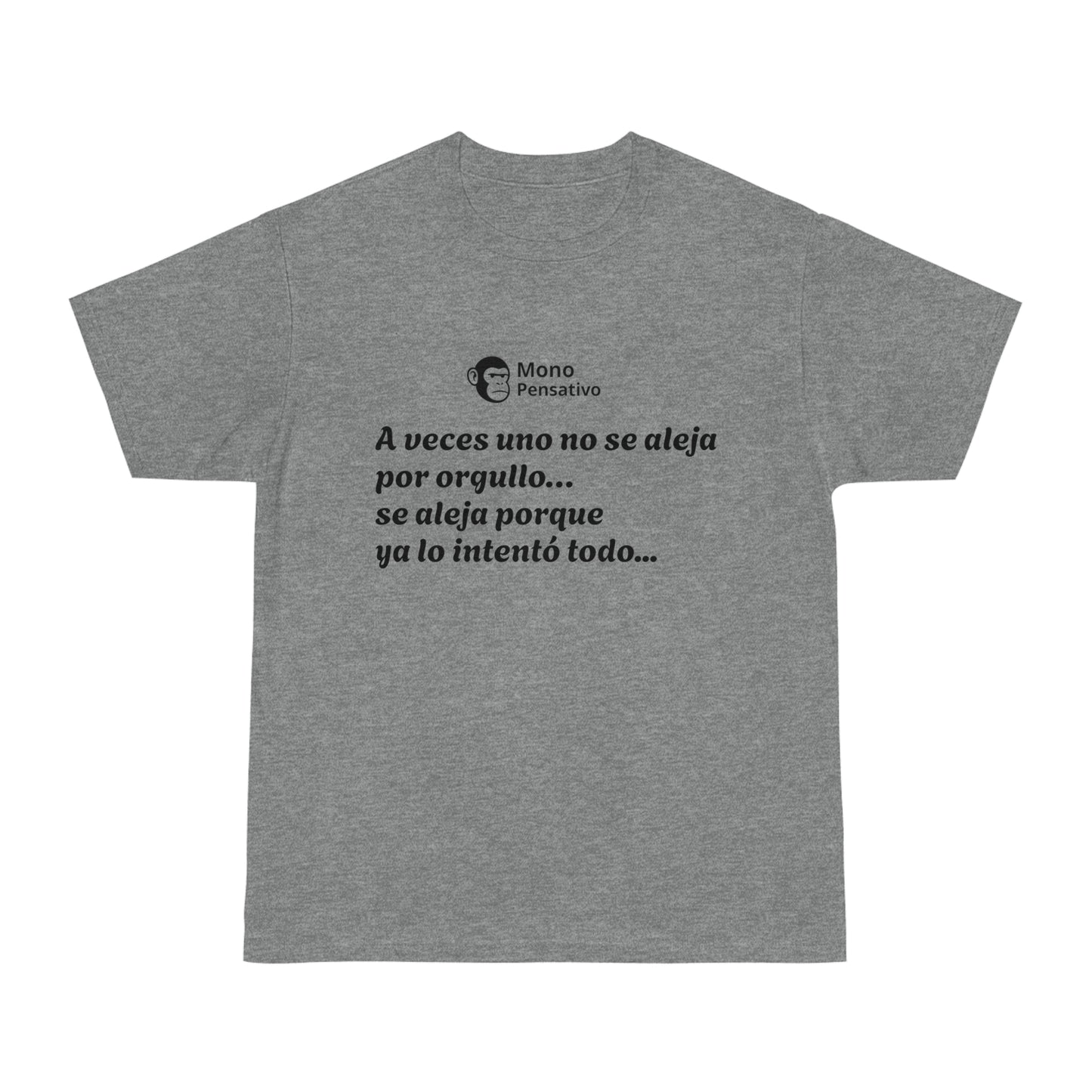 Estilo con Mensaje – Edición Hammer™ T-shirt - Mono Pensativo Design