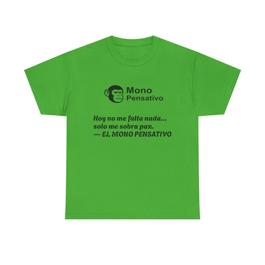 👕Camiseta unisex con estilo y conciencia | El Mono Pensativo