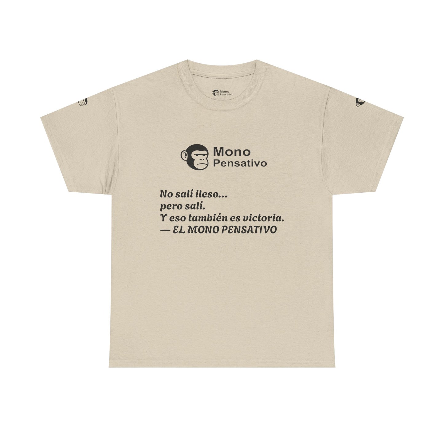 🐒Tee Motivacional Unisex | Ropa con Mensaje y Estilo – Ropa con Sentido –El Mono Pensativo