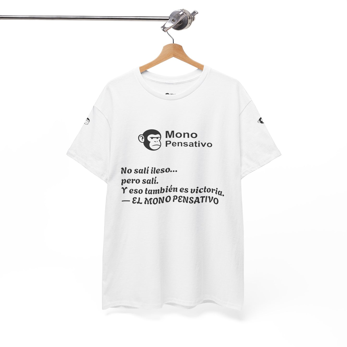 🐒Tee Motivacional Unisex | Ropa con Mensaje y Estilo – Ropa con Sentido –El Mono Pensativo