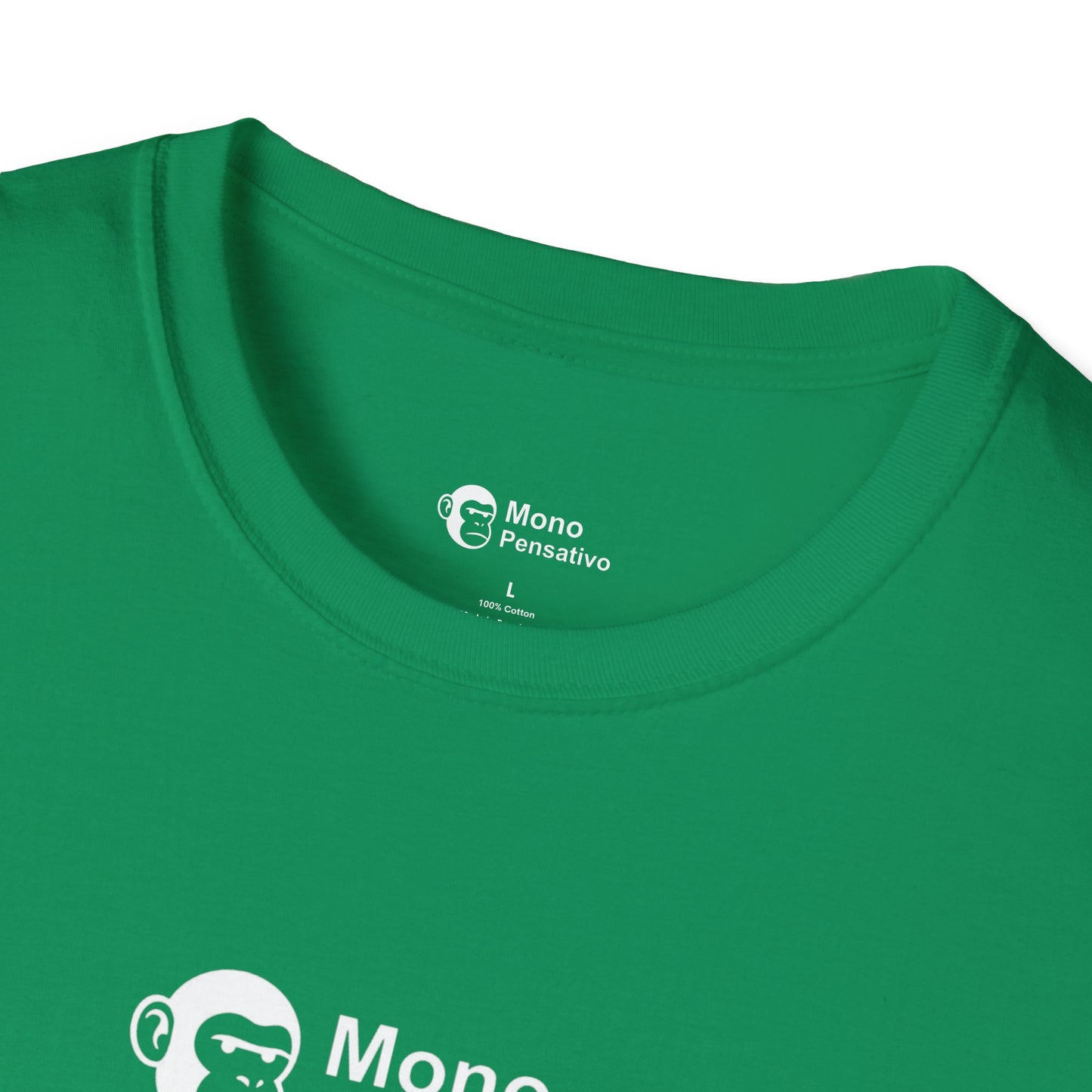 “Reflexión Urbana” – Camiseta Inspiradora - Mono Pensativo Shirt