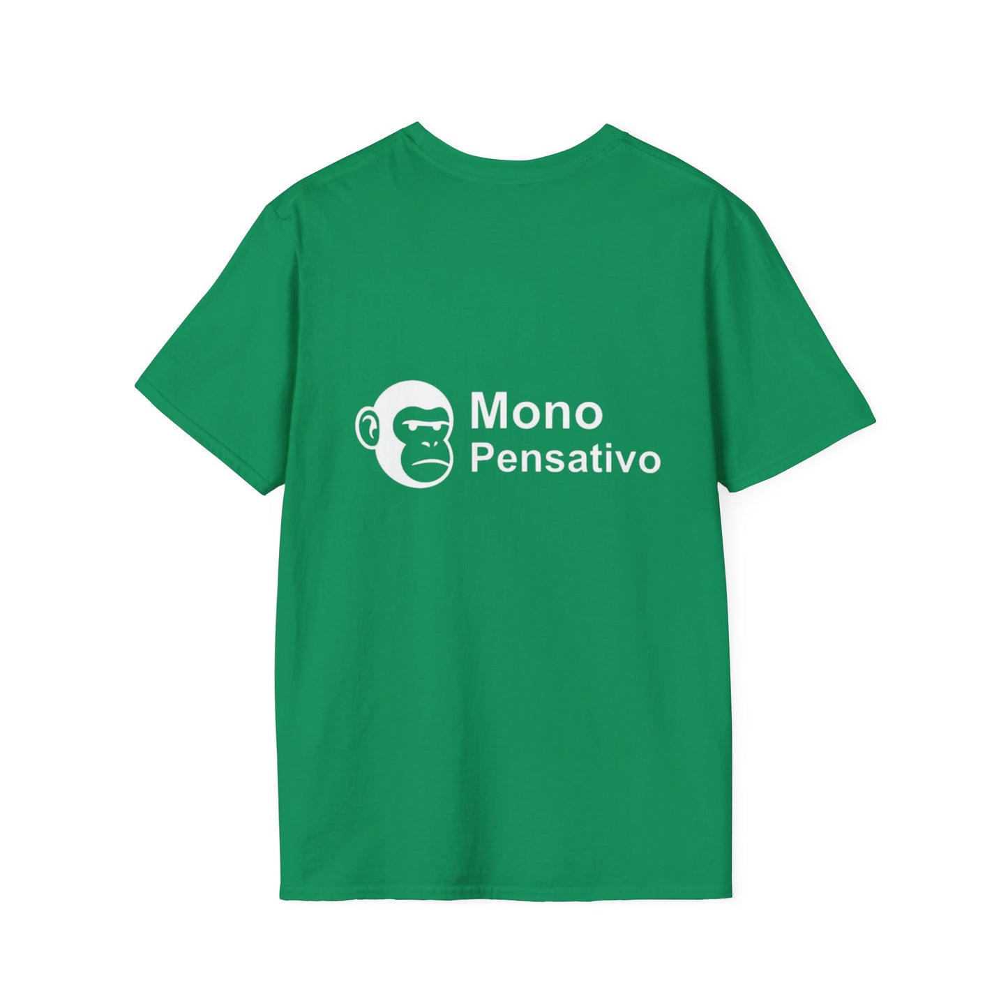 “Reflexión Urbana” – Camiseta Inspiradora - Mono Pensativo Shirt