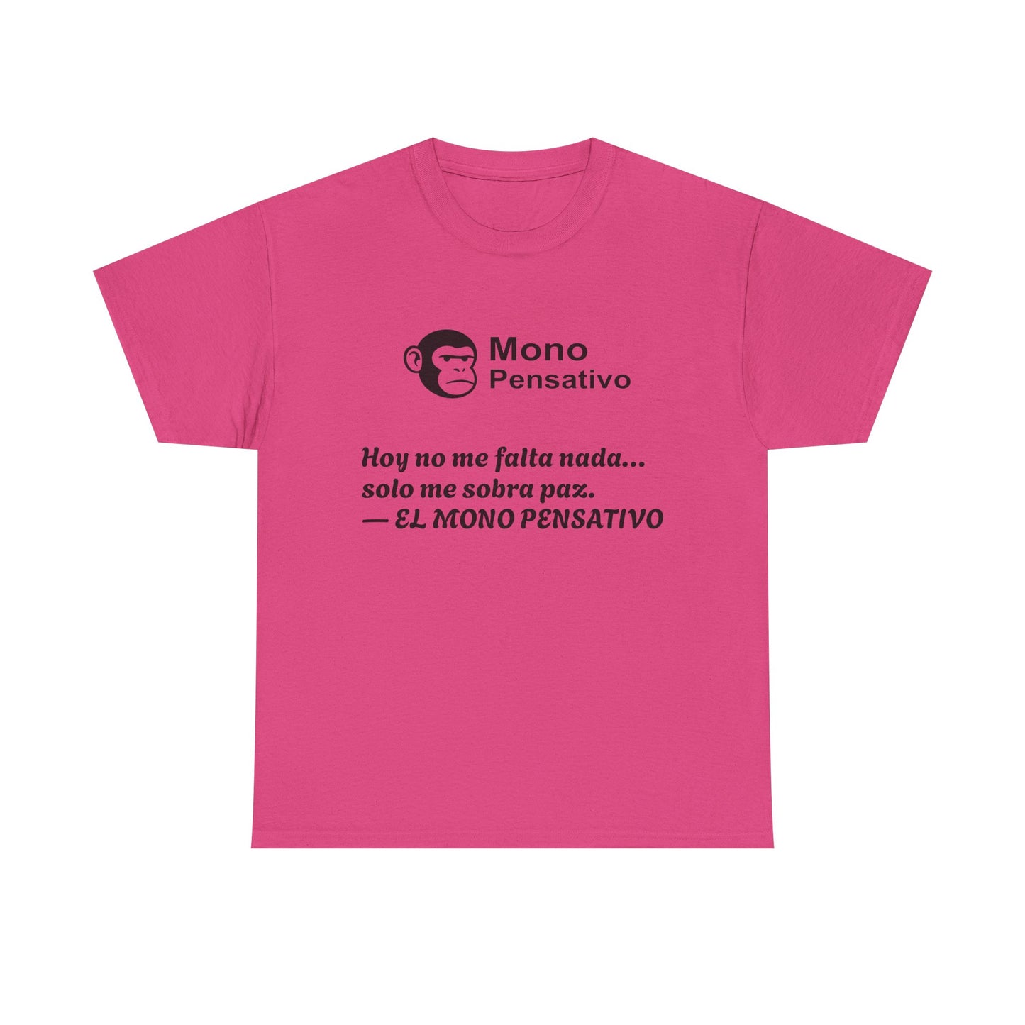 👕Camiseta unisex con estilo y conciencia | El Mono Pensativo