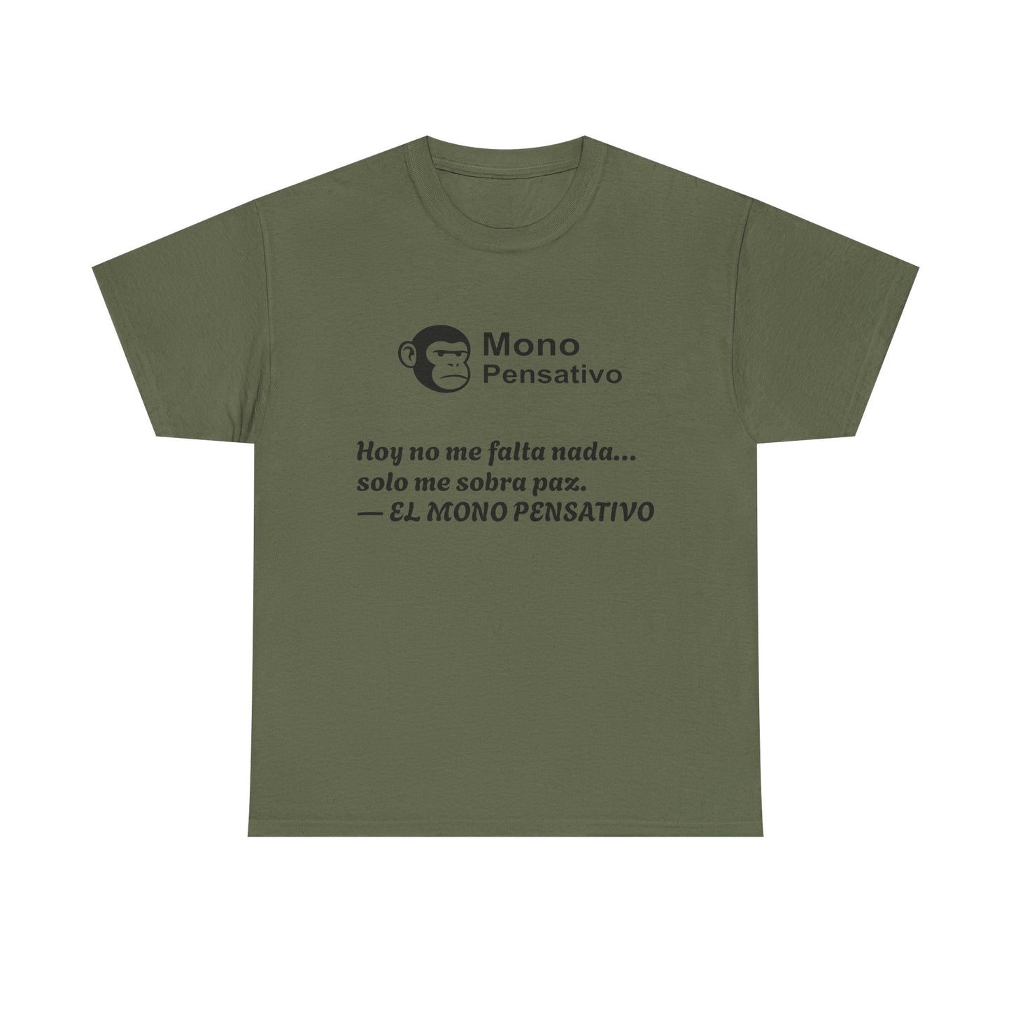 👕Camiseta unisex con estilo y conciencia | El Mono Pensativo