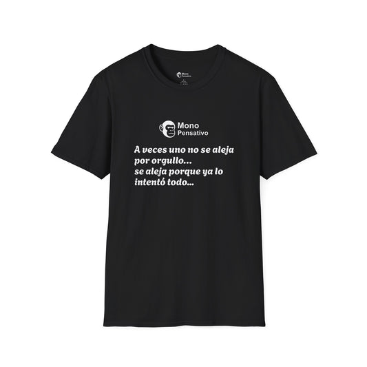 “Reflexión Urbana” – Camiseta Inspiradora - Mono Pensativo Shirt
