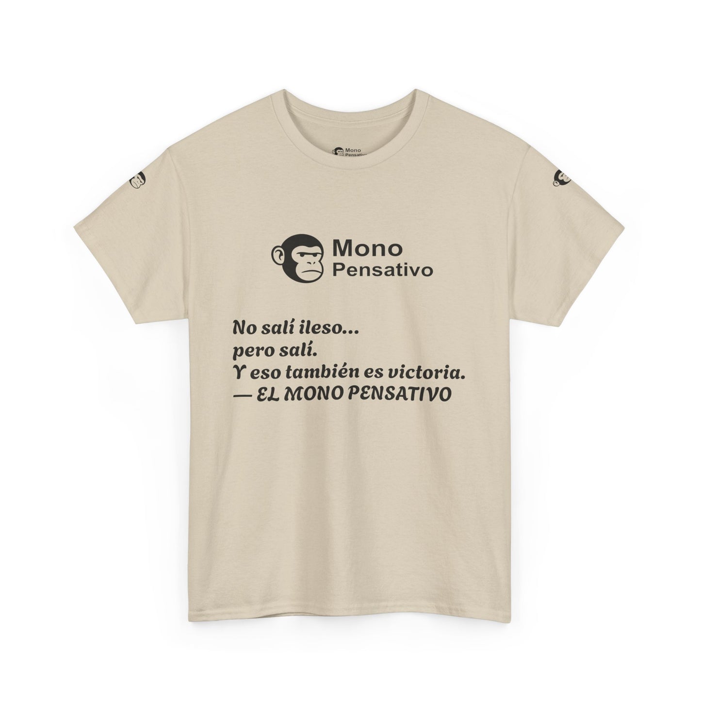 🐒Tee Motivacional Unisex | Ropa con Mensaje y Estilo – Ropa con Sentido –El Mono Pensativo