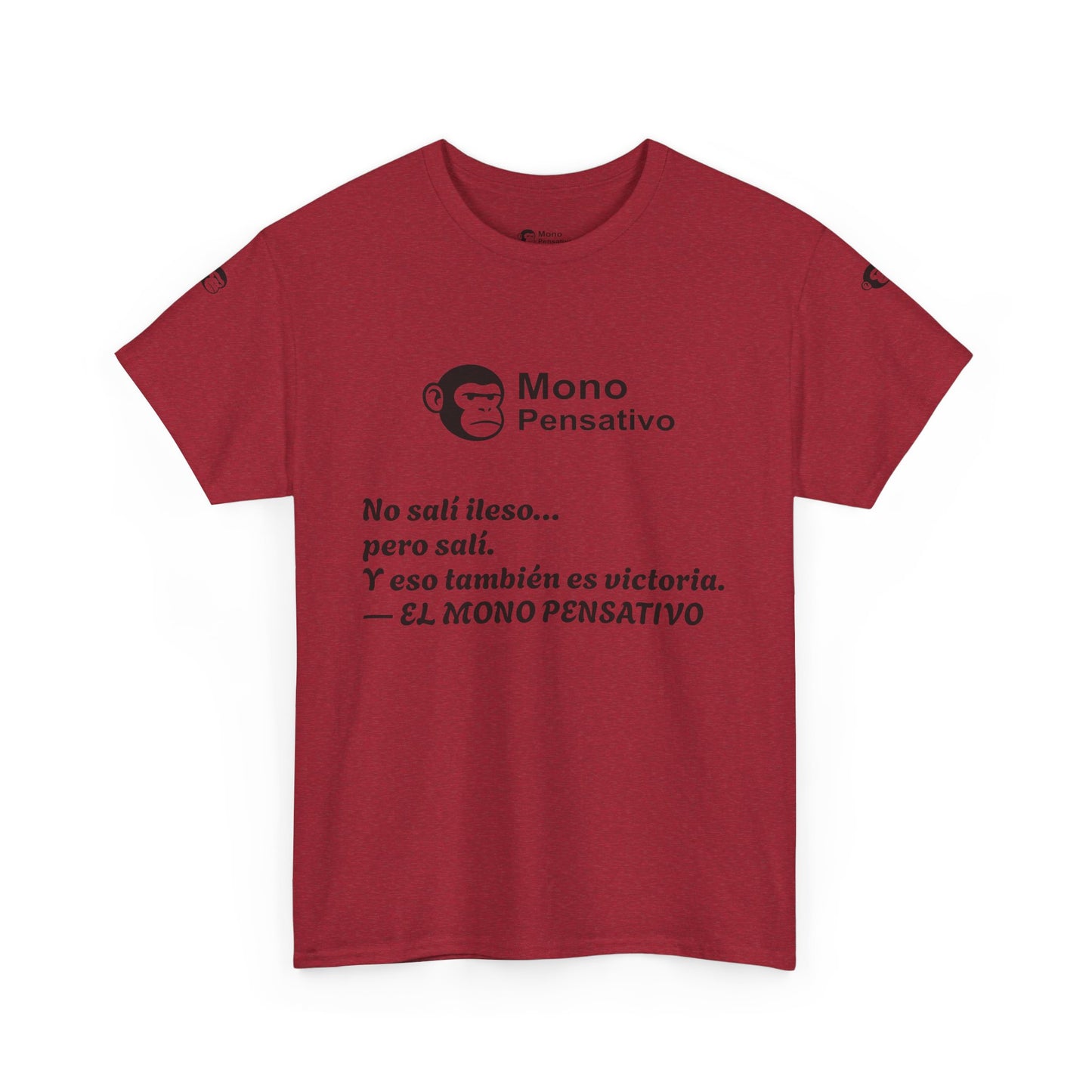 🐒Tee Motivacional Unisex | Ropa con Mensaje y Estilo – Ropa con Sentido –El Mono Pensativo