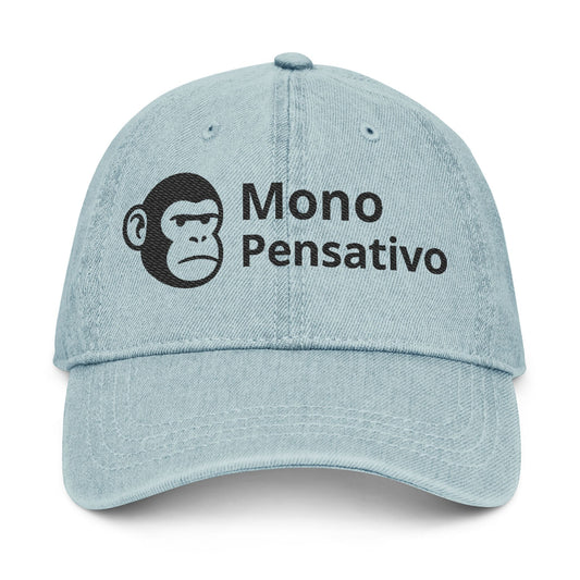 “Logo que dice más que mil frases.” Cap, Gorra Del Mono Pensativo