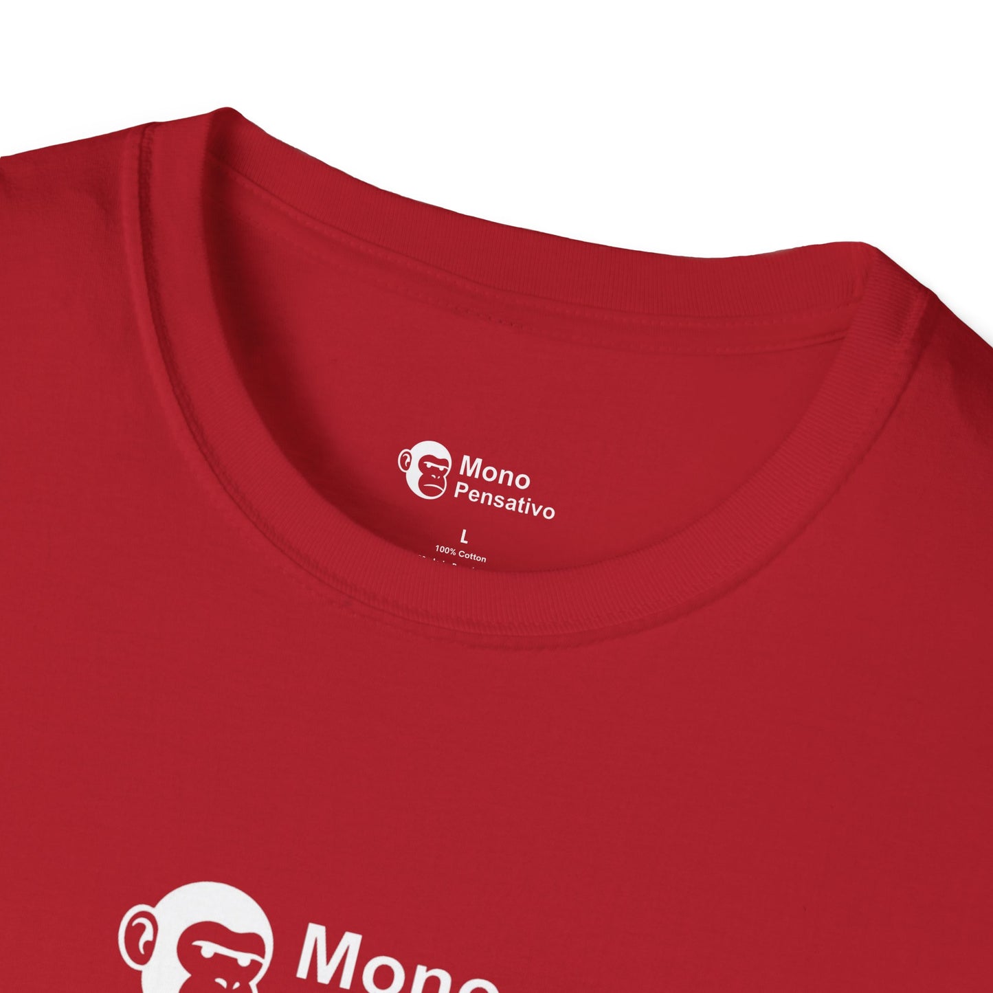 “Reflexión Urbana” – Camiseta Inspiradora - Mono Pensativo Shirt