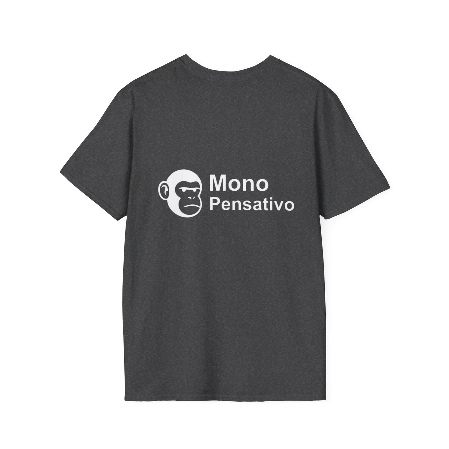 “Reflexión Urbana” – Camiseta Inspiradora - Mono Pensativo Shirt