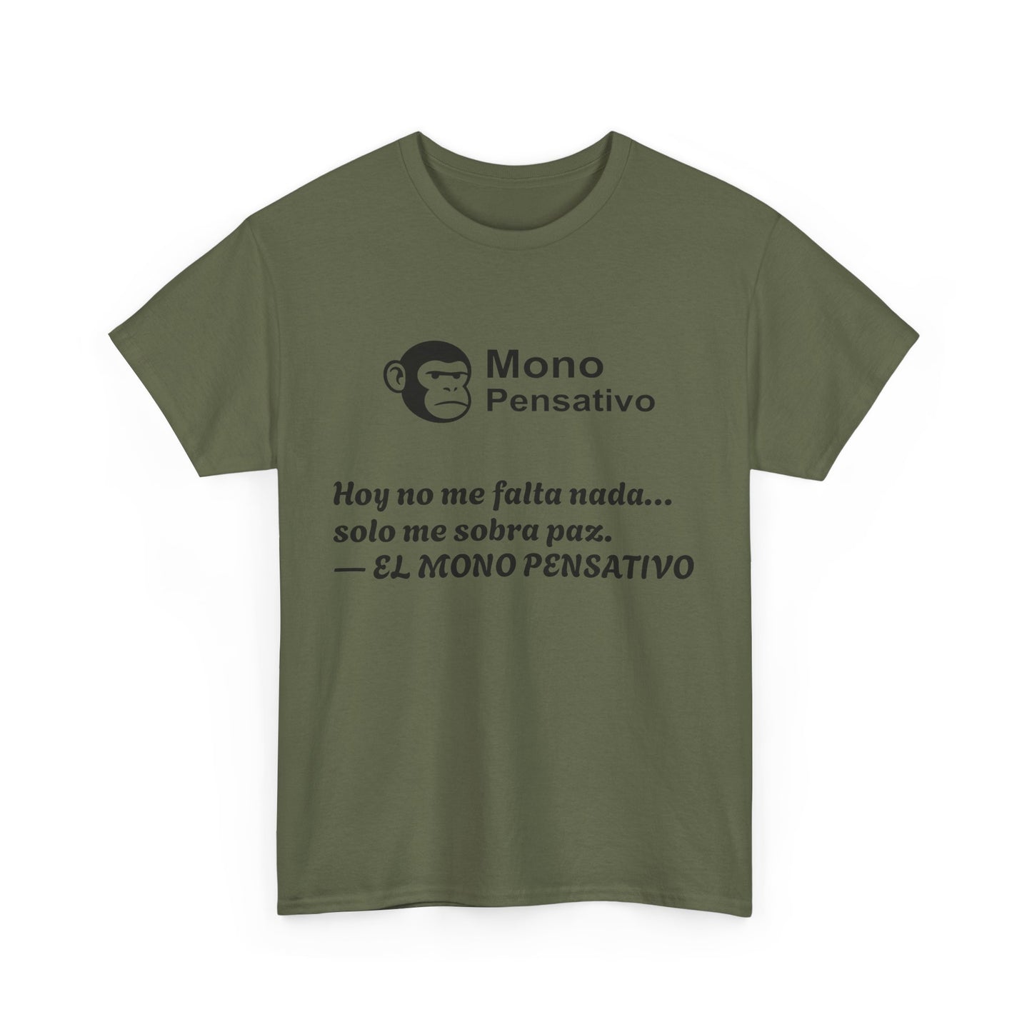 👕Camiseta unisex con estilo y conciencia | El Mono Pensativo