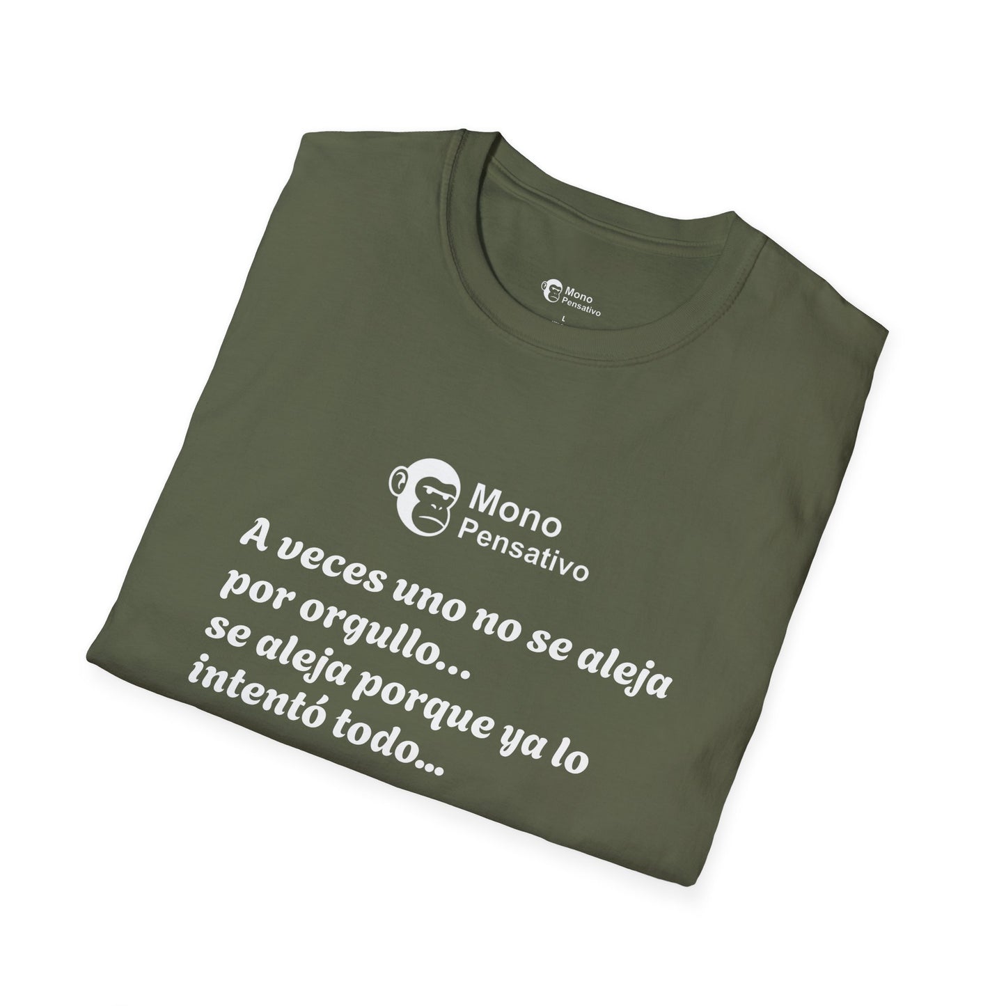 “Reflexión Urbana” – Camiseta Inspiradora - Mono Pensativo Shirt