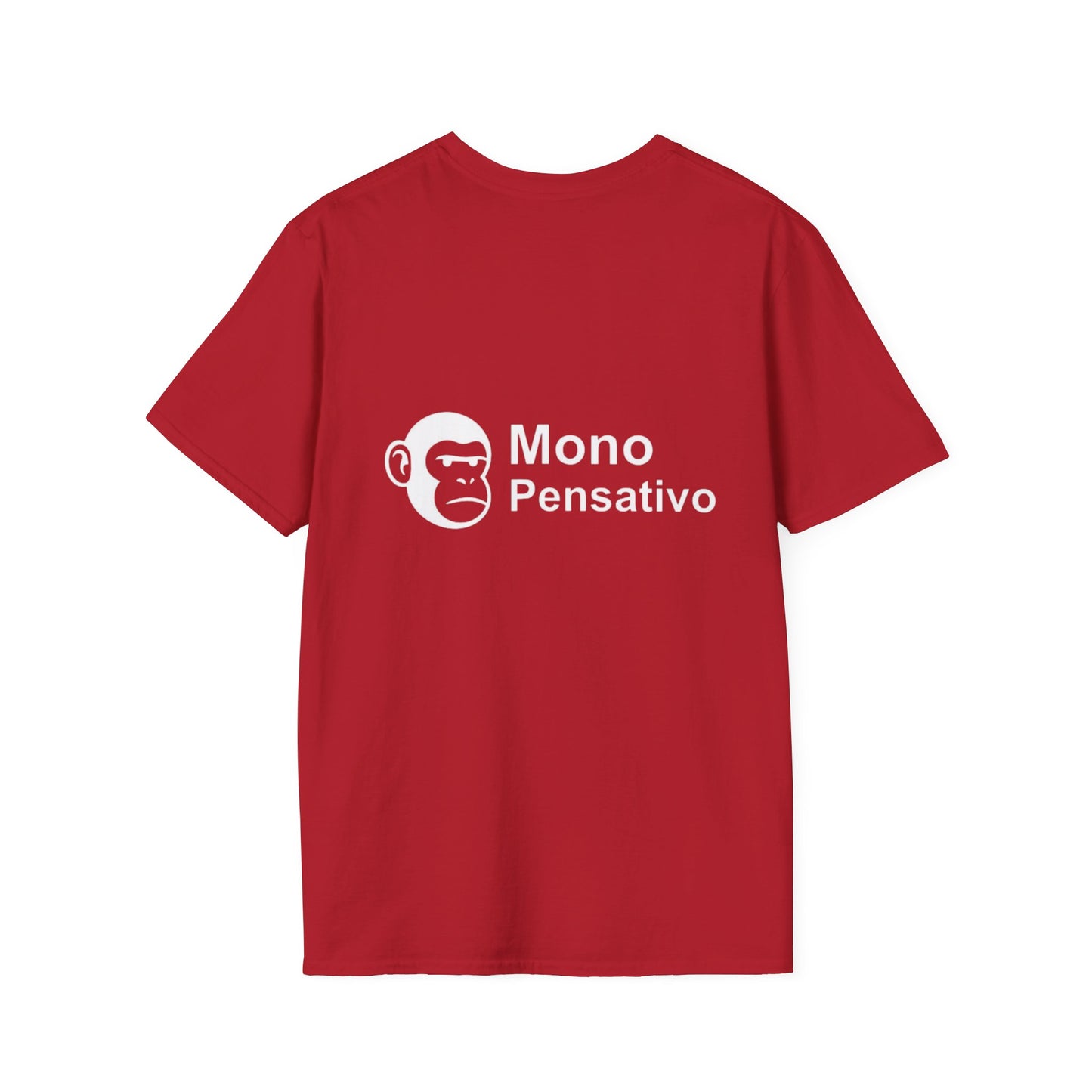 “Reflexión Urbana” – Camiseta Inspiradora - Mono Pensativo Shirt