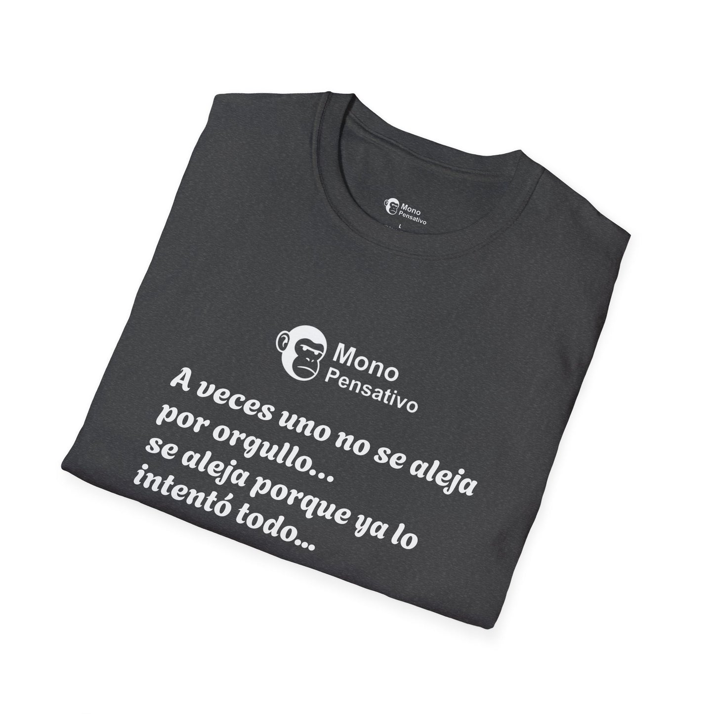 “Reflexión Urbana” – Camiseta Inspiradora - Mono Pensativo Shirt