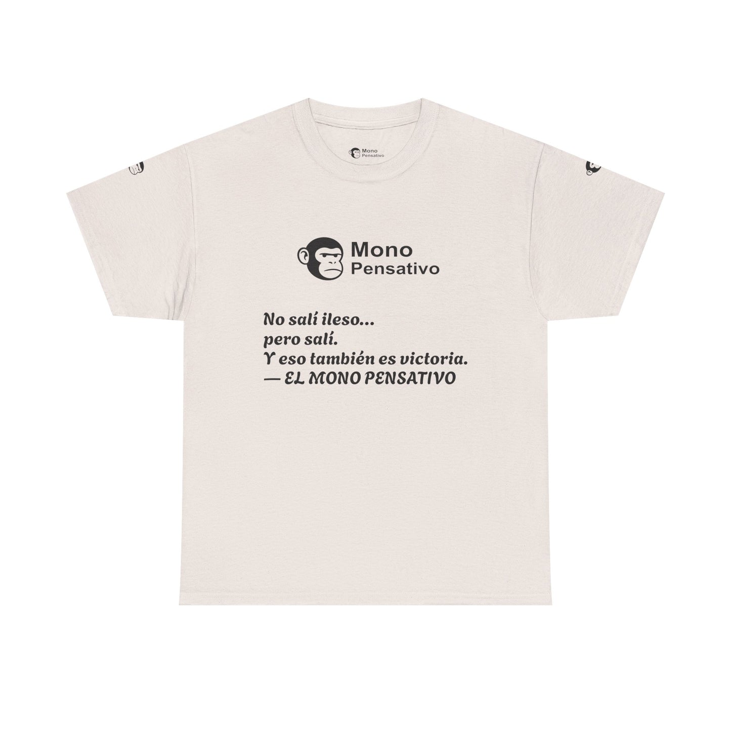 🐒Tee Motivacional Unisex | Ropa con Mensaje y Estilo – Ropa con Sentido –El Mono Pensativo