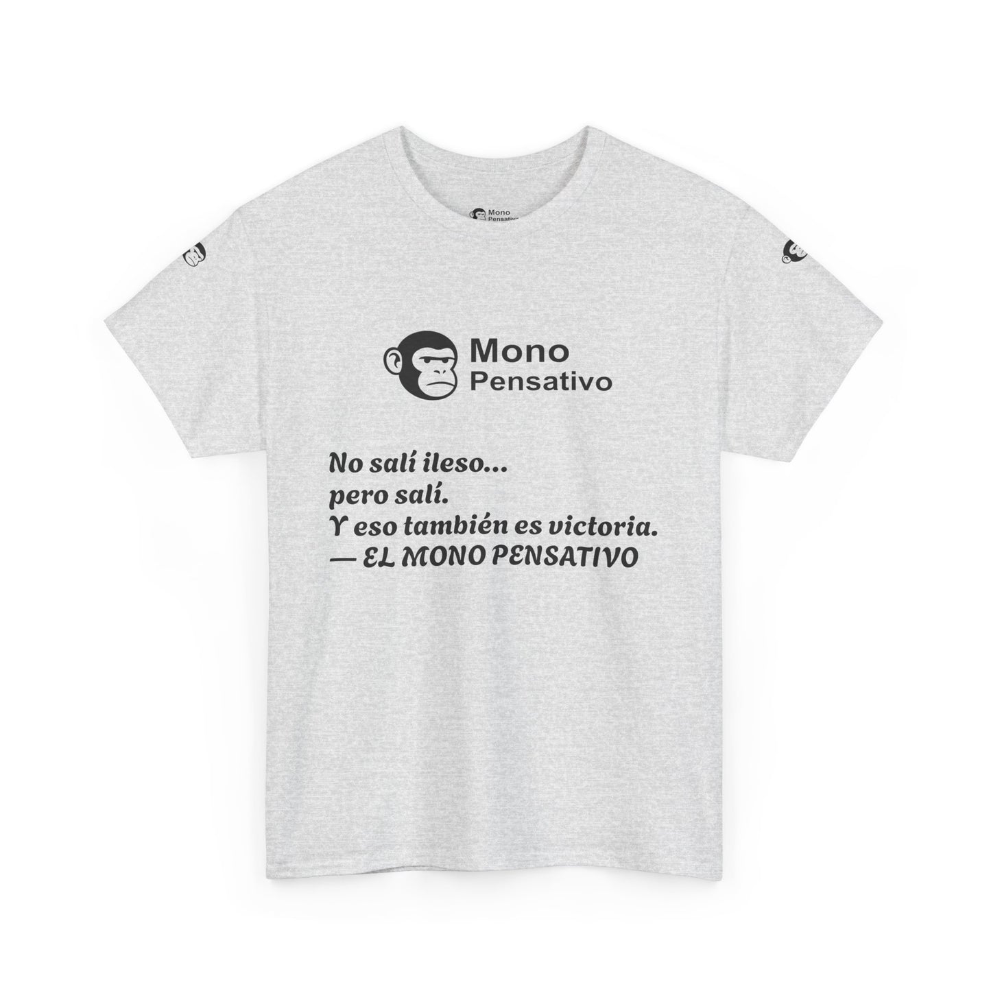🐒Tee Motivacional Unisex | Ropa con Mensaje y Estilo – Ropa con Sentido –El Mono Pensativo