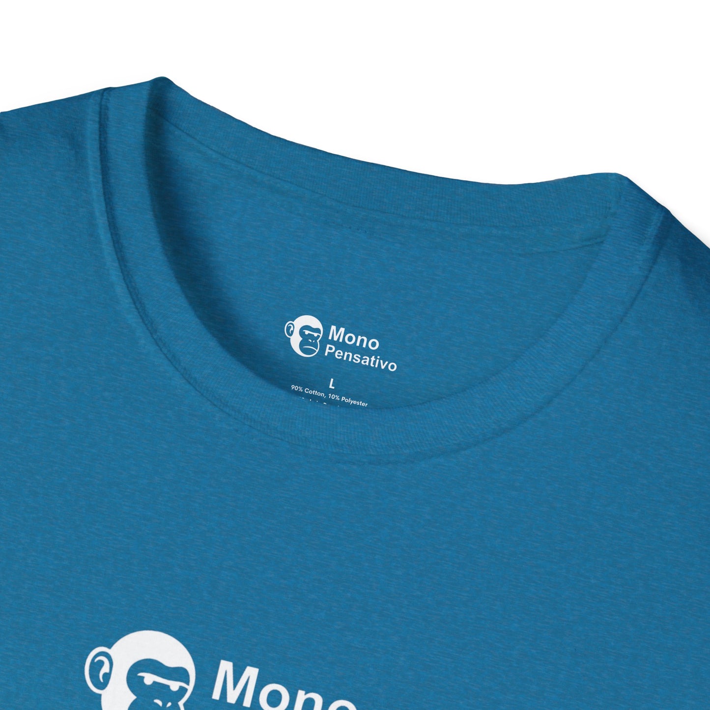 “Reflexión Urbana” – Camiseta Inspiradora - Mono Pensativo Shirt