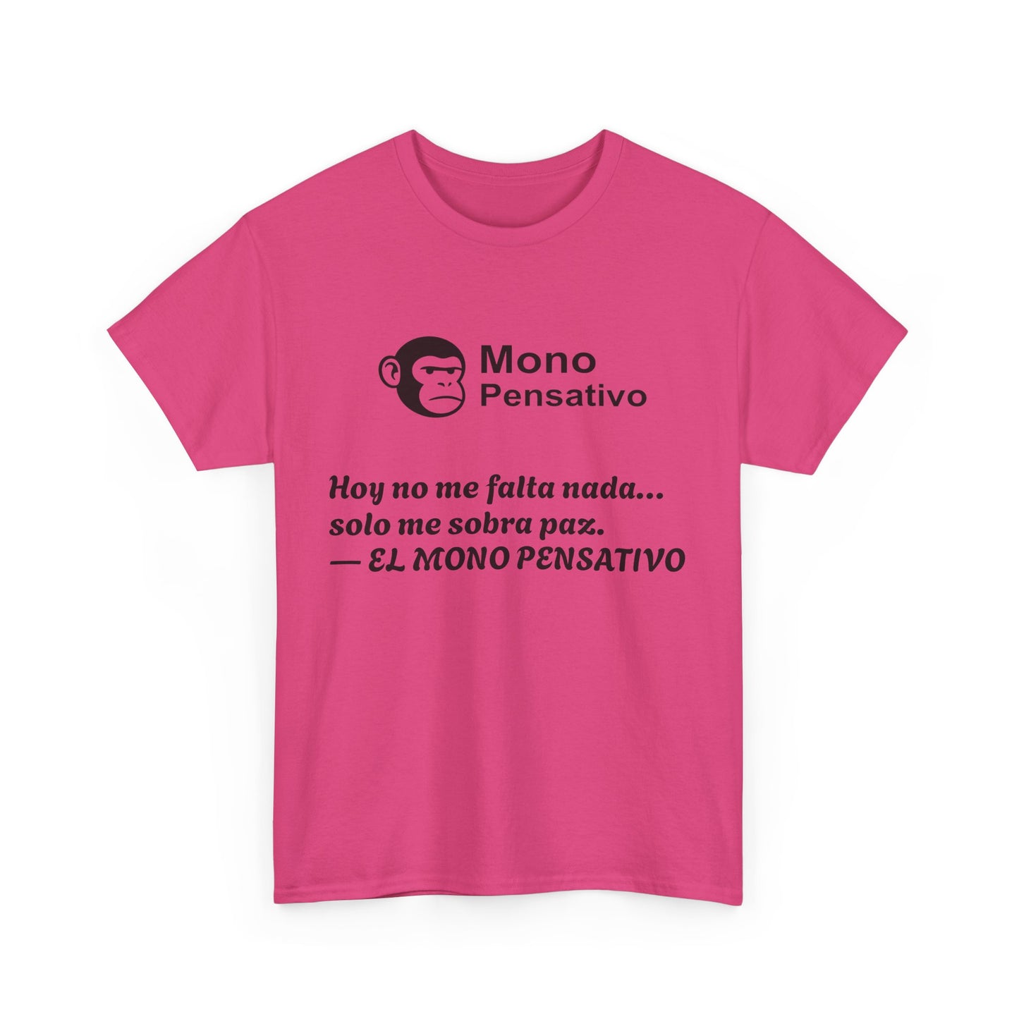 👕Camiseta unisex con estilo y conciencia | El Mono Pensativo